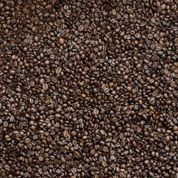 Roasted coffee beans Stock Photos