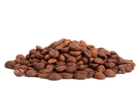 Roasted coffee beans Foto stock