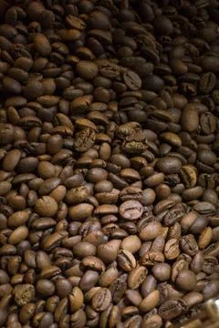 Roasted Coffee Beans Stock Photos
