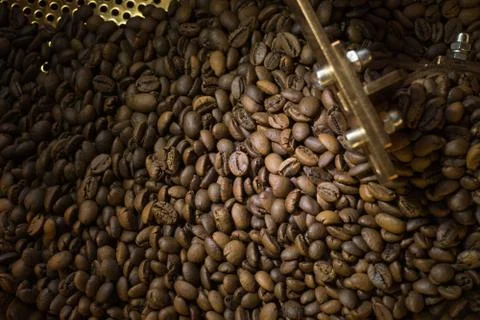 Roasted Coffee Beans Stock Photos
