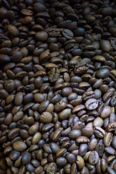 Roasted Coffee Beans Stock Photos