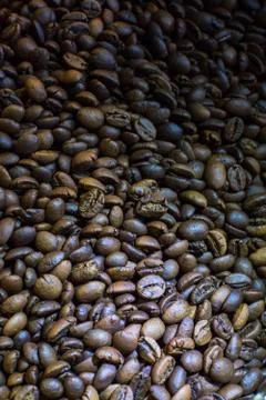 Roasted Coffee Beans Stock Photos