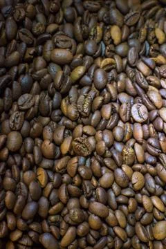 Roasted Coffee Beans Stock Photos