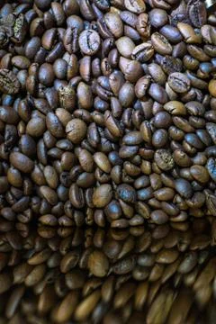 Roasted Coffee Beans Stock Photos