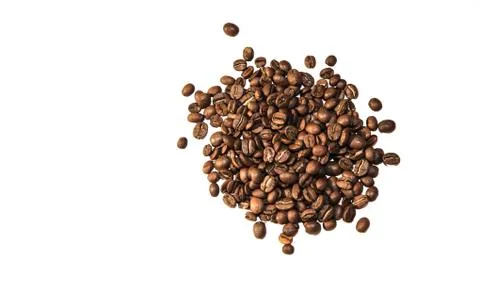 Roasted coffee beans Stock Photos