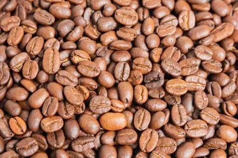 Roasted Coffee Beans Stock Photos