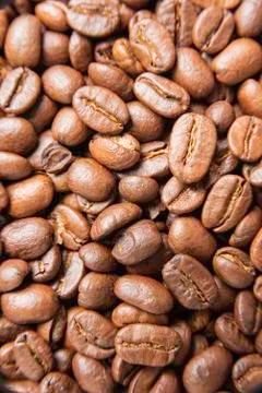Roasted Coffee Beans Stock Photos