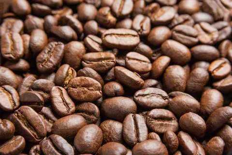 Roasted Coffee Beans 스톡 사진