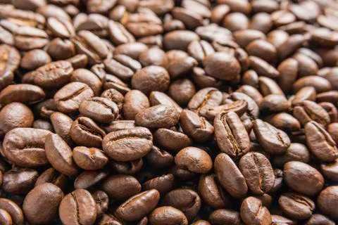 Roasted Coffee Beans Stock Photos