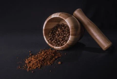 Roasted Coffee Beans Stock Photos