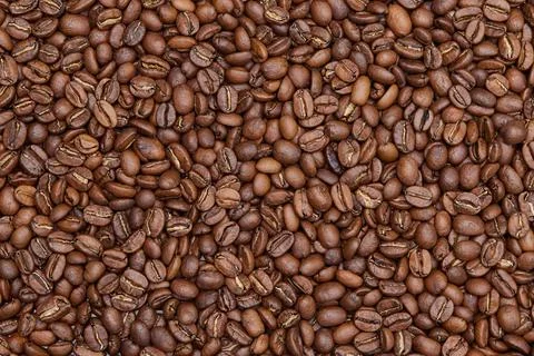 Roasted Coffee Beans Stock Photos
