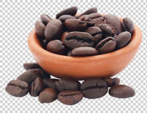 Roasted coffee beans Stock Photos
