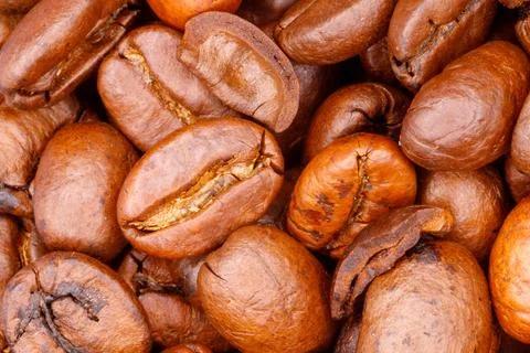 Roasted Coffee Beans Stock Photos