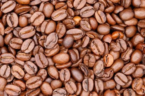Roasted Coffee Beans Stock Photos