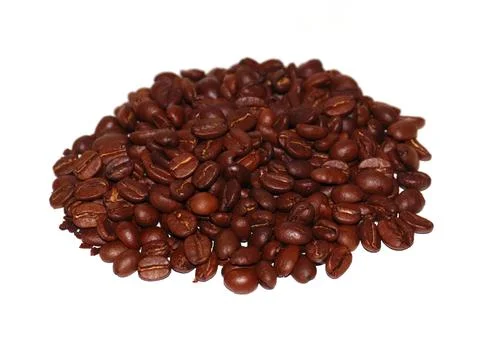 Roasted coffee beans 스톡 사진
