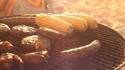Roasted corn Stock Footage 236987567