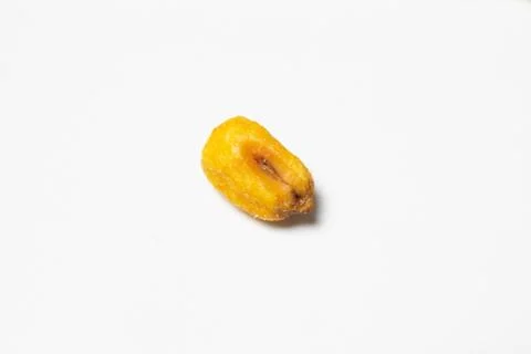 Roasted corn nut on white background Stock Photos