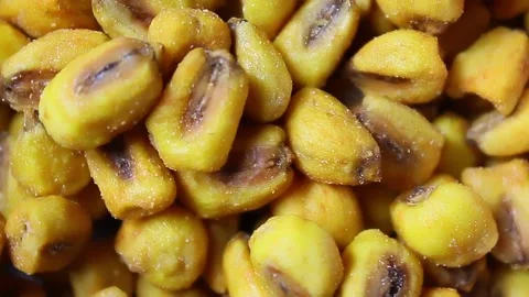 Roasted corn seeds Stock Footage 151865087