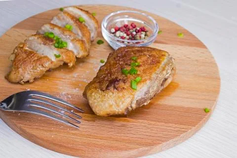 Roasted duck breast Stock Photos