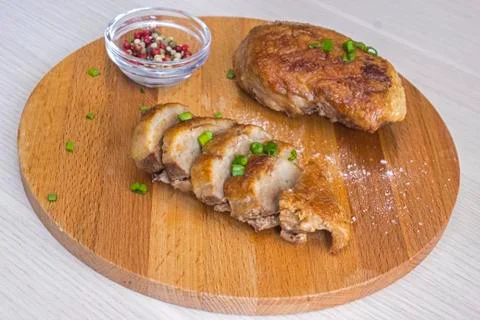 Roasted duck breast Stock Photos