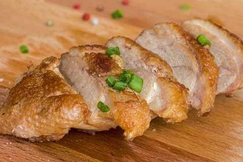 Roasted duck breast Stock Photos