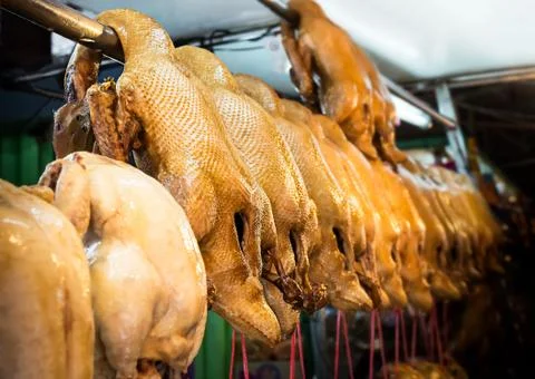 Roasted duck Stock Photos
