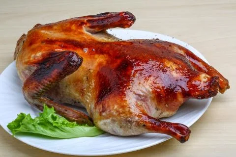 Roasted duck Stock Photos