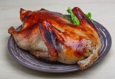 Roasted duck Stock Photos