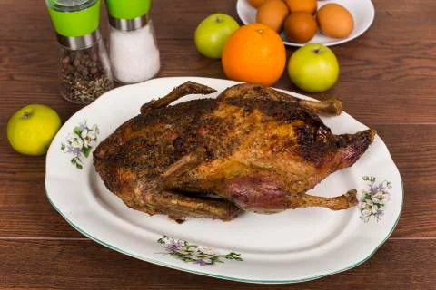 Roasted duck Stock Photos