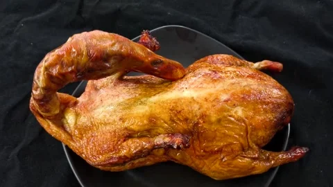 Roasted duck2 Stock Footage 320973559