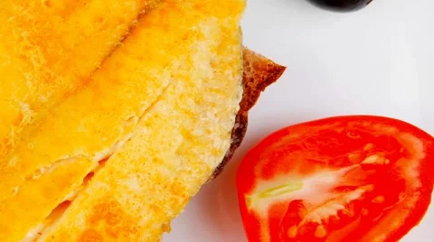 Roasted fish fillet Vídeos de archivo 45128860