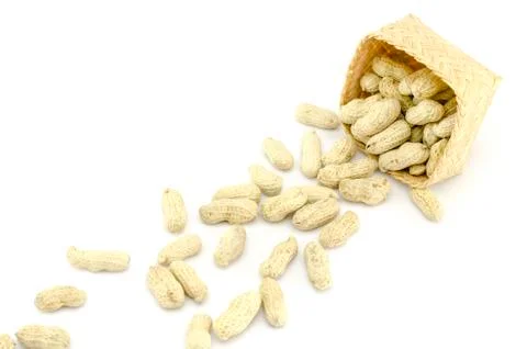 Roasted groundnuts Stock Photos