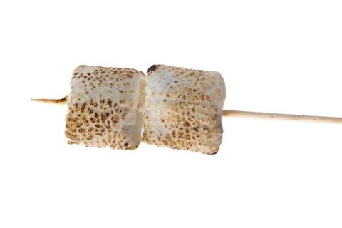 Roasted Marshmallows on a stick Stock Photos