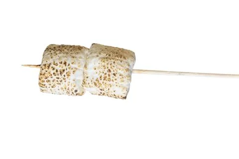 Roasted Marshmallows on a stick Stock Photos