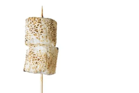 Roasted Marshmallows on a stick Stock Photos