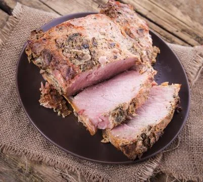 Roasted meat Foto stock