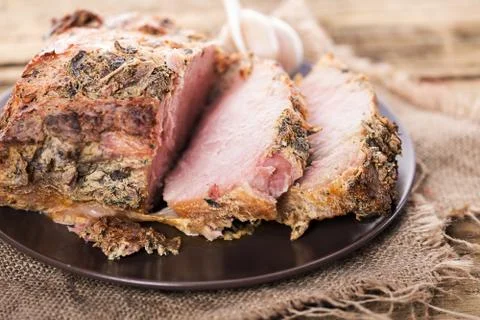 Roasted meat Stock Photos