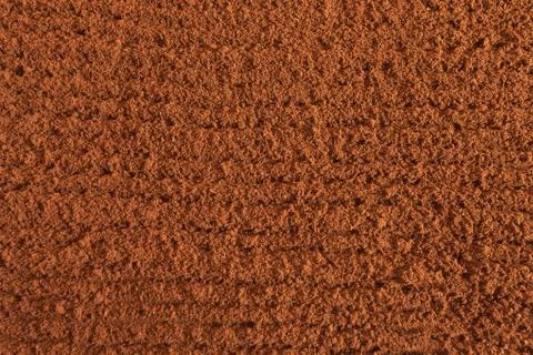 Roasted minced coffee as background Stock Photos