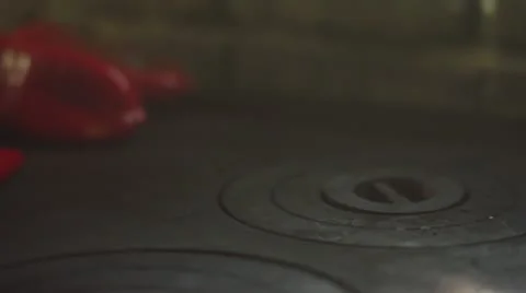 Roasted paprika _3 Video stock 12242953