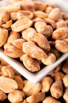Roasted peanuts Stock Photos
