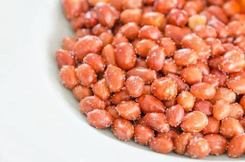 Roasted peanuts Stock-Fotos