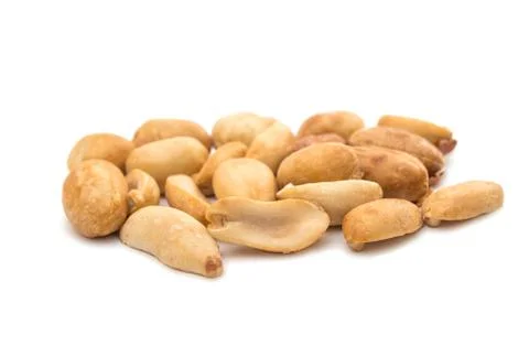 Roasted peanuts Foto stock