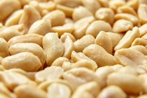 Roasted peanuts, salted snack Stock Photos
