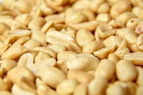 Roasted peanuts, salted snack Stock Photos