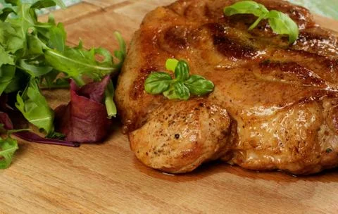 Roasted Pork Neck Stock Photos