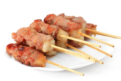 Roasted pork Stock Photos