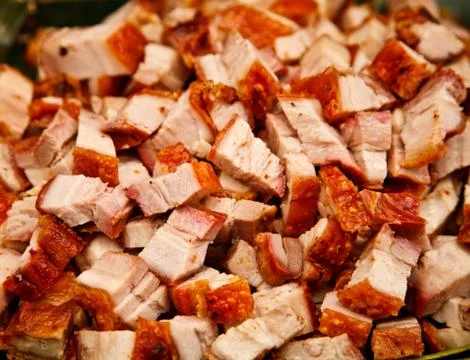 Roasted pork Stock Photos