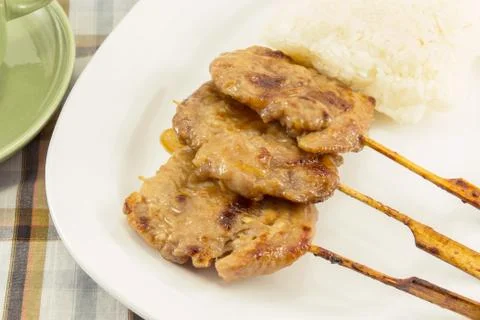 Roasted pork Stock Photos
