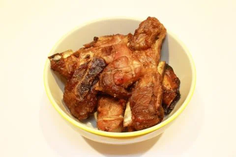 Roasted pork Stock Photos