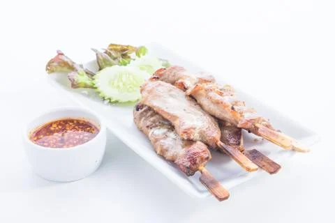 Roasted pork Stock Photos